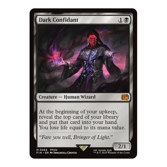 Dark Confidant (FIN) #94 Mythic Rare (Near Mint) FINAL FANTASY Magic: The Gathering: 2025