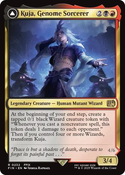 Kuja Genome Sorcerer (FIN) #232 Rare (Near Mint) FINAL FANTASY Magic: The Gathering: 2025