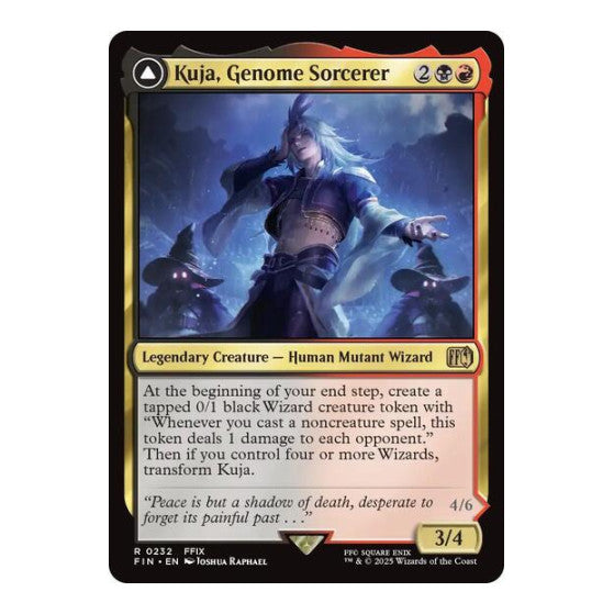 Kuja, Genome Sorcerer (FIN) #232 Rare FINAL FANTASY Magic: The Gathering: 2025