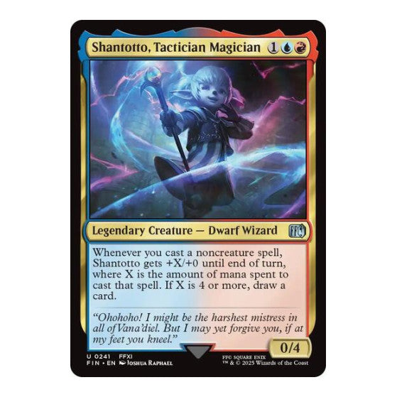 Shantotto Tactician Magician (FIN) #241 Uncommon FINAL FANTASY Magic: The Gathering: 2025
