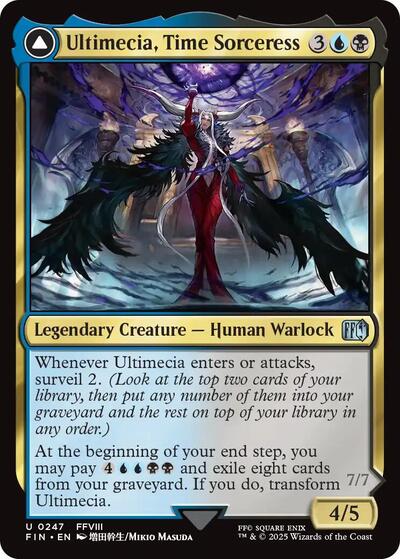 Ultimecia Time Sorceress (FIN) #247 Uncommon FINAL FANTASY Magic: 2025