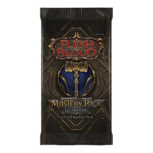 Mastery Pack Guardian Booster Pack () None (Unopened) Mastery Pack Guardian Flesh and Blood TCG: 2025