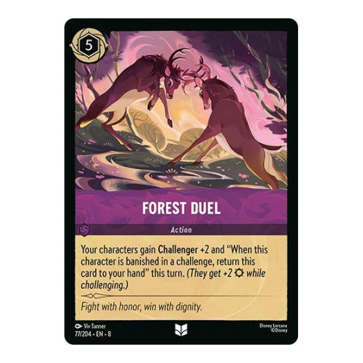 Forest Duel (8) #77/204 Uncommon Reign of Jafar Disney Lorcana: 2025