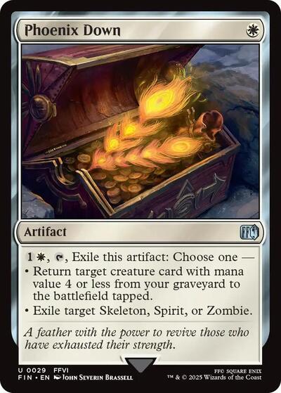 Phoenix Down (FIN) #29 Uncommon FINAL FANTASY Magic: The Gathering: 2025
