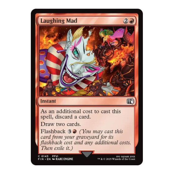Laughing Mad (FIN) #143 Common FINAL FANTASY Magic: The Gathering: 2025
