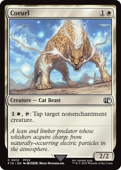 Coeurl (FIN) #12 Common FINAL FANTASY Magic: The Gathering: 2025