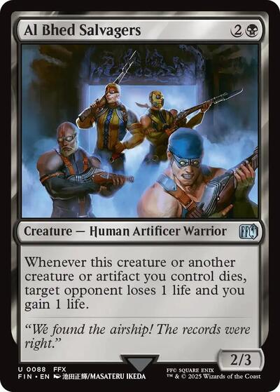 Al Bhed Salvagers (FIN) #88 Uncommon FINAL FANTASY Magic: The Gathering: 2025