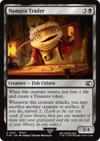 Namazu Trader (FIN) #107 Common FINAL FANTASY Magic: The Gathering: 2025