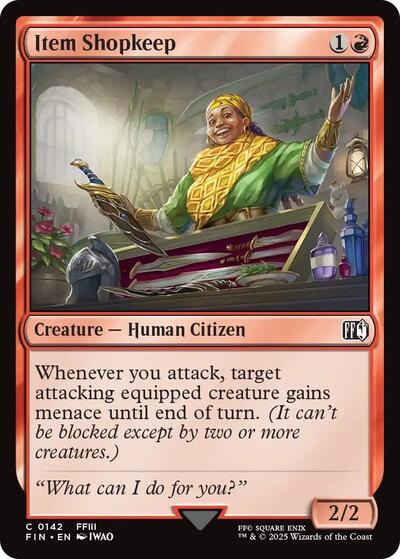 Item Shopkeep (FIN) #142 Common FINAL FANTASY Magic: The Gathering: 2025