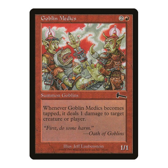 Goblin Medics (ULG) #79 Common (Lightly Played) Urza's Legacy Magic: The Gathering: 1999