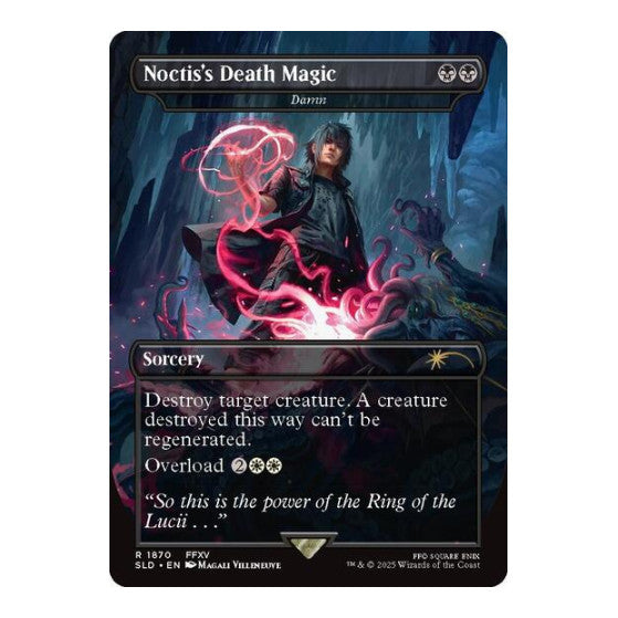 Noctiss Death Magic Damn (SLD) #1870 Rare (Near Mint) Secret Lair Drop Series Magic: The Gathering: 2026