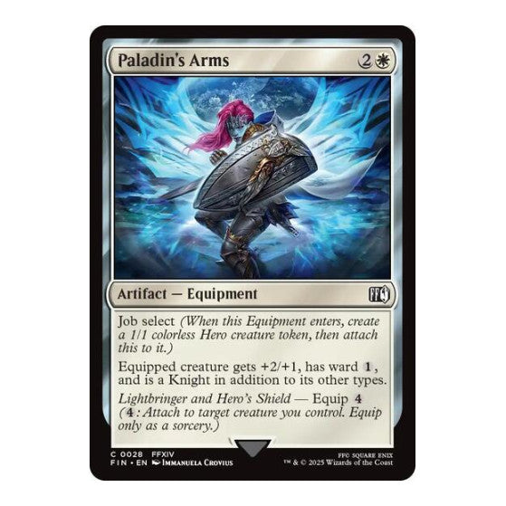 Paladin's Arms (FIN) #28 Common FINAL FANTASY Magic: The Gathering: 2025