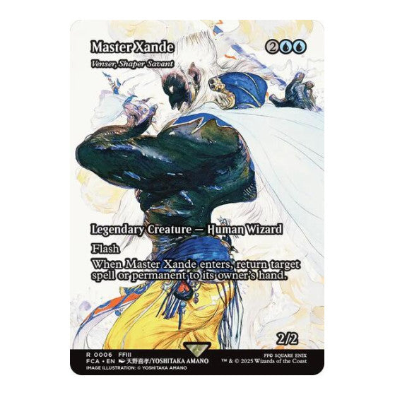 Master Xande - Venser, Shaper Savant (Showcase) (FCA) #6 Rare (Lightly Played) FINAL FANTASY: Through the Ages Magic: The Gathering: 2025