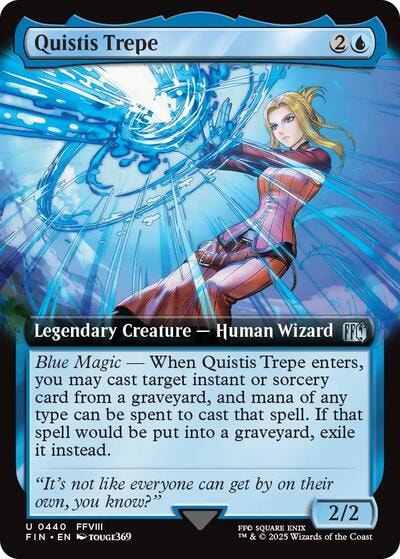 Quistis Trepe (Extended Art) (FIN) #440 Uncommon (Lightly Played) FINAL FANTASY Magic: The Gathering: 2025