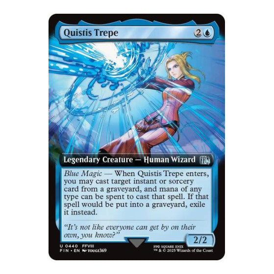 Quistis Trepe (Extended Art) (FIN) #440 Uncommon (Lightly Played) FINAL FANTASY Magic: The Gathering: 2025