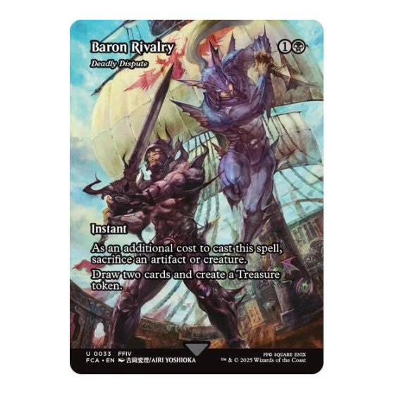 Baron Rivalry - Deadly Dispute (Showcase) (FCA) #33 Uncommon (Lightly Played) FINAL FANTASY: Through the Ages Magic: The Gathering: 2025