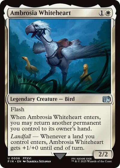 Ambrosia Whiteheart (FIN) #6 Uncommon FINAL FANTASY Magic: The Gathering: 2025