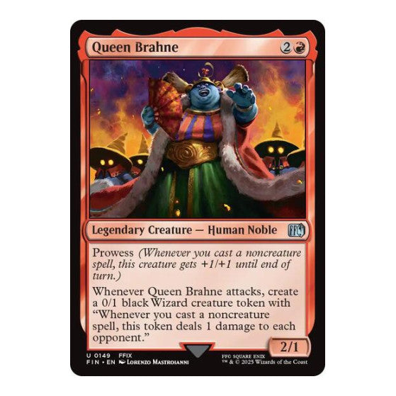 Queen Brahne (FIN) #149 Uncommon FINAL FANTASY Magic: The Gathering: 2025