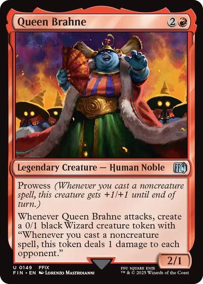 Queen Brahne (FIN) #149 Uncommon FINAL FANTASY Magic: The Gathering: 2025