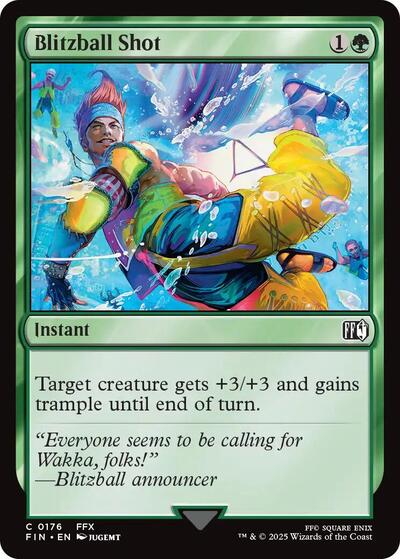 Blitzball Shot (FIN) #176 Common FINAL FANTASY Magic: The Gathering: 2025