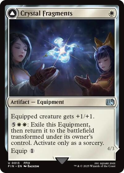 Crystal Fragments (FIN) #13 Uncommon (Moderately Played) FINAL FANTASY Magic: The Gathering: 2025