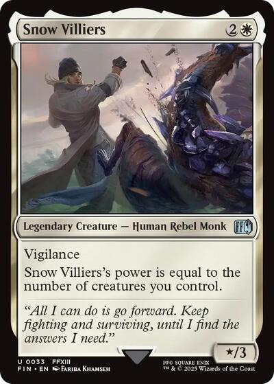 Snow Villiers (FIN) #33 Uncommon FINAL FANTASY Magic: The Gathering: 2025