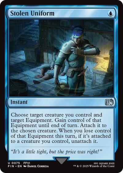 Stolen Uniform (FIN) #75 Uncommon FINAL FANTASY Magic: The Gathering: 2025