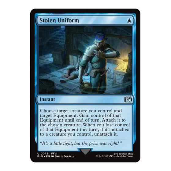 Stolen Uniform (FIN) #75 Uncommon FINAL FANTASY Magic: The Gathering: 2025