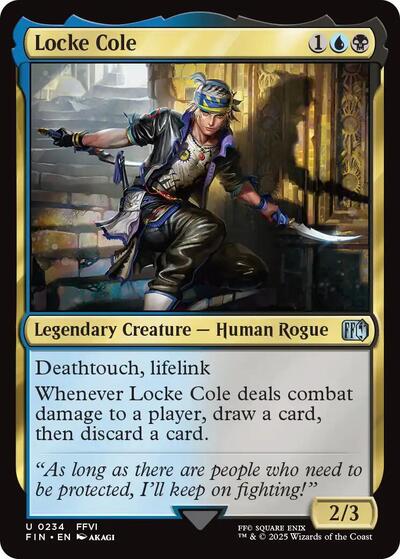 Locke Cole (FIN) #234 Uncommon FINAL FANTASY Magic: The Gathering: 2025
