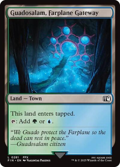 Guadosalam Farplane Gateway (FIN) #281 Land FINAL FANTASY Magic: The Gathering: 2025