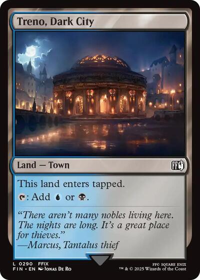 Treno Dark City (FIN) #290 Land FINAL FANTASY Magic: The Gathering: 2025