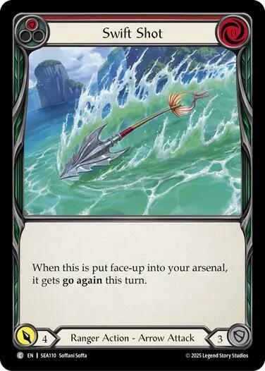 Swift Shot () #SEA110 Common (Lightly Played) High Seas Flesh and Blood TCG: 2025