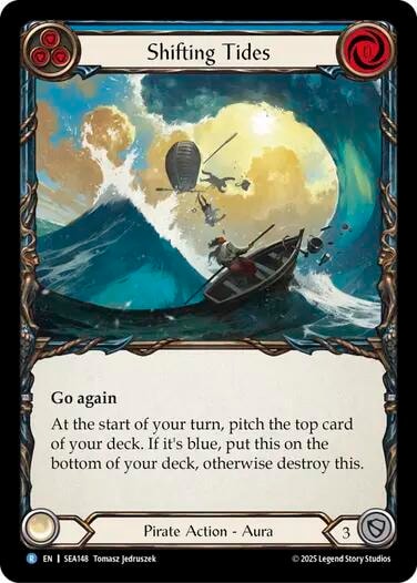 Shifting Tides () #SEA148 Rare High Seas Flesh and Blood TCG: 2025