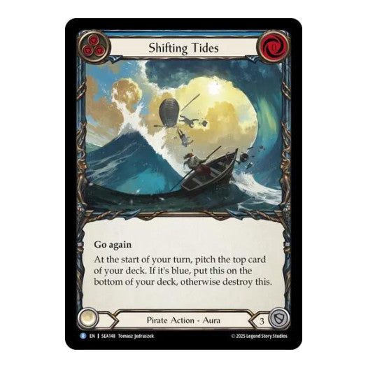 Shifting Tides () #SEA148 Rare High Seas Flesh and Blood TCG: 2025