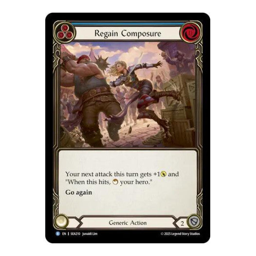 Regain Composure () #SEA210 Rare High Seas Flesh and Blood TCG: 2025