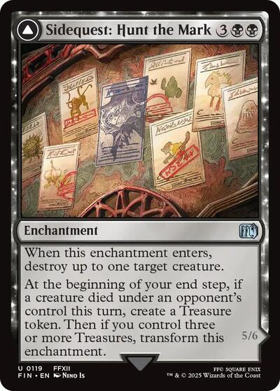 Sidequest Hunt the Mark (FIN) #119 Uncommon FINAL FANTASY Magic: The Gathering: 2025