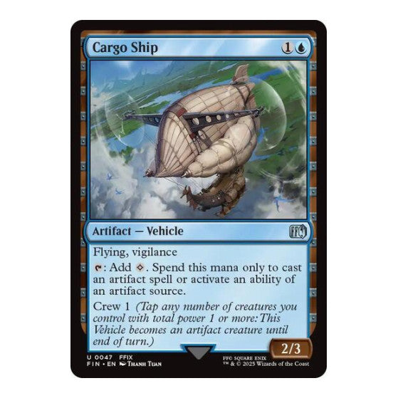 Cargo Ship (FIN) #47 Uncommon FINAL FANTASY Magic: The Gathering: 2025