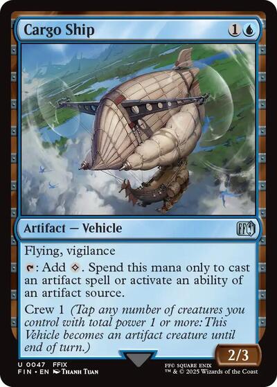 Cargo Ship (FIN) #47 Uncommon FINAL FANTASY Magic: The Gathering: 2025