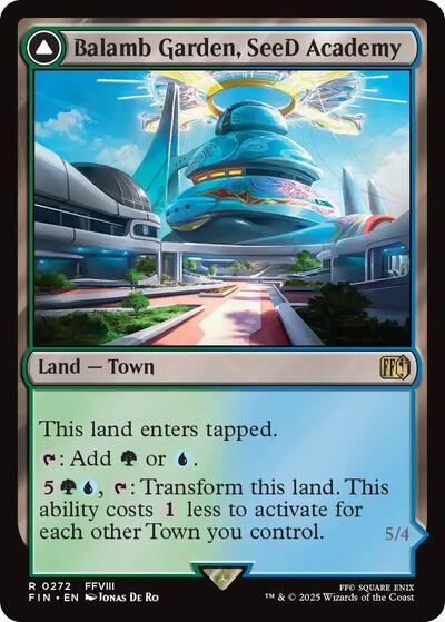 Balamb Garden SeeD Academy (FIN) #272 Rare (Lightly Played) FINAL FANTASY Magic: The Gathering: 2025