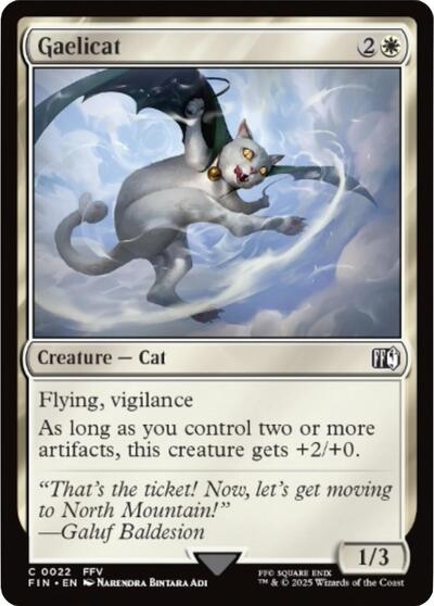 Gaelicat (FIN) #22 Common FINAL FANTASY Magic: The Gathering: 2025