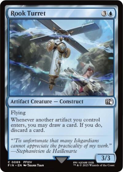 Rook Turret (FIN) #69 Common FINAL FANTASY Magic: The Gathering: 2025