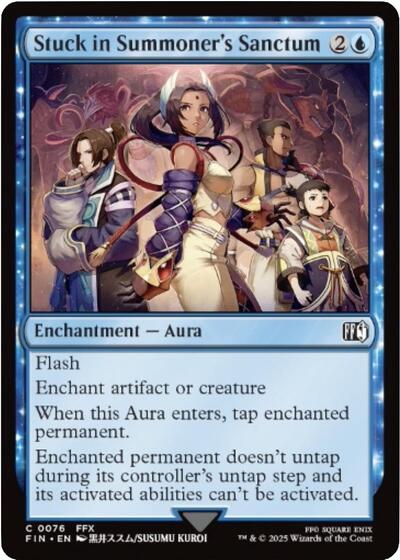 Stuck in Summoners Sanctum (FIN) #76 Common FINAL FANTASY Magic: The Gathering: 2025