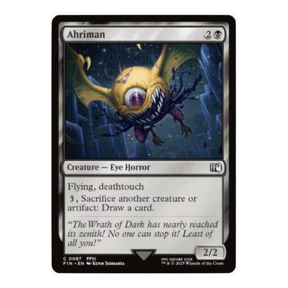 Ahriman (FIN) #87 Common FINAL FANTASY Magic: The Gathering: 2025