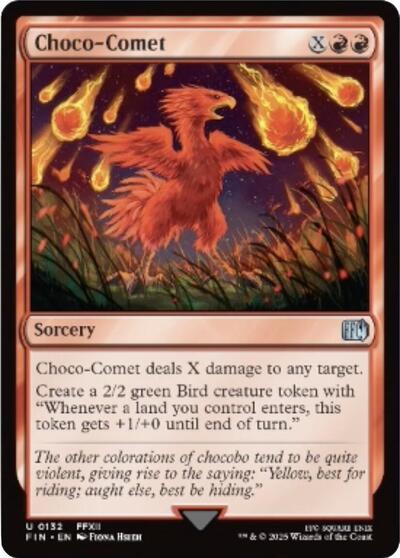 Choco Comet (FIN) #132 Uncommon FINAL FANTASY Magic: The Gathering: 2025