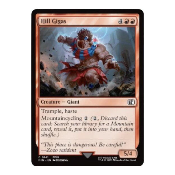 Hill Gigas (FIN) #141 Common FINAL FANTASY Magic: The Gathering: 2025