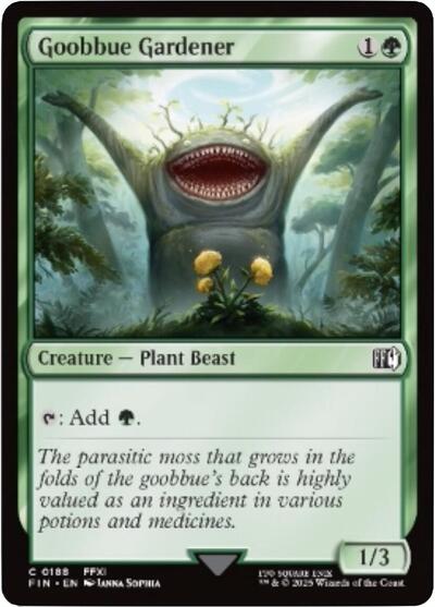 2025 Magic: FINAL FANTASY (FIN) - Goobbue Gardener (#188, Common)