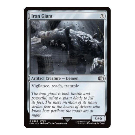 Iron Giant (FIN) #260 Common FINAL FANTASY Magic: The Gathering: 2025