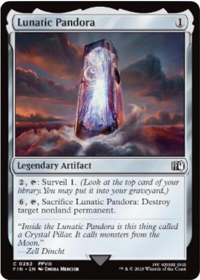 Lunatic Pandora (FIN) #262 Common FINAL FANTASY Magic: The Gathering: 2025