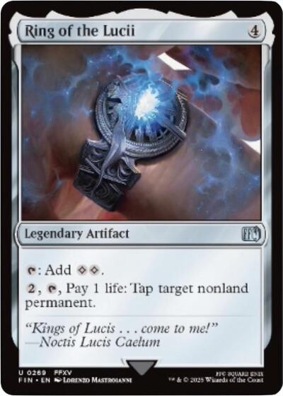 Ring of the Lucii (FIN) #269 Uncommon (Lightly Played) FINAL FANTASY Magic: 2025