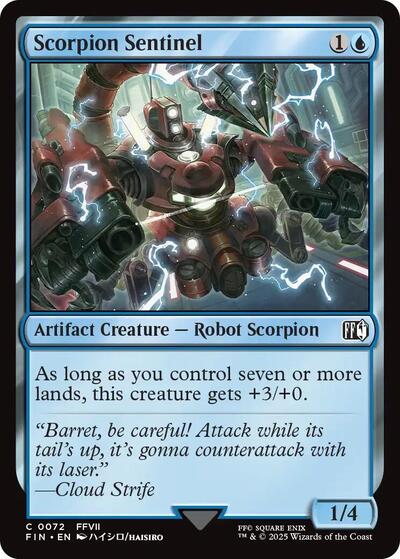 Scorpion Sentinel (FIN) #72 Common FINAL FANTASY Magic: The Gathering: 2025